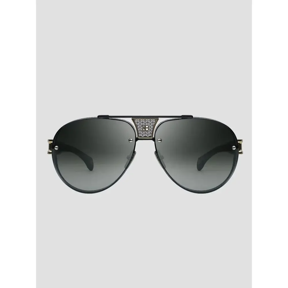 New BUGATTI 05 BK Black Men's Aviator Luxury Sunglasses Authentic